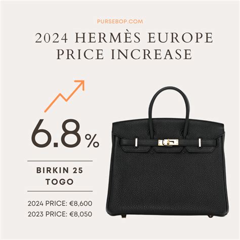 Hermes price increase